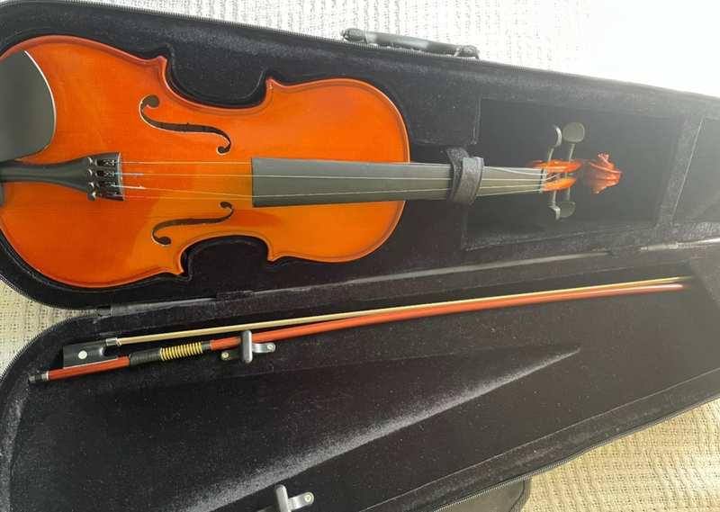4/4 violin with case