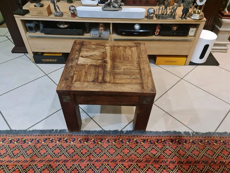 Butcher&#39;s Block Side Table