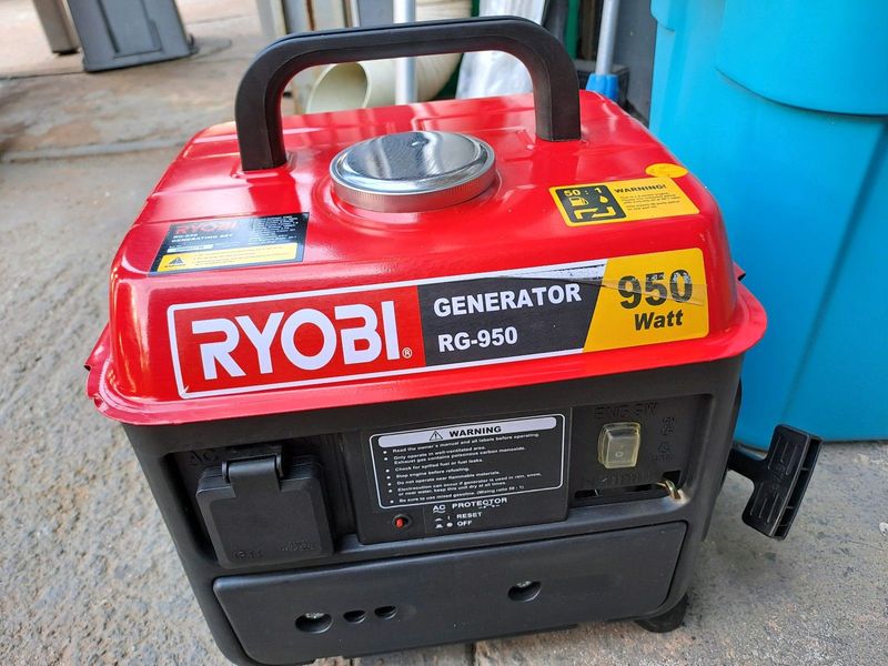 Ryobi 950 watt generator