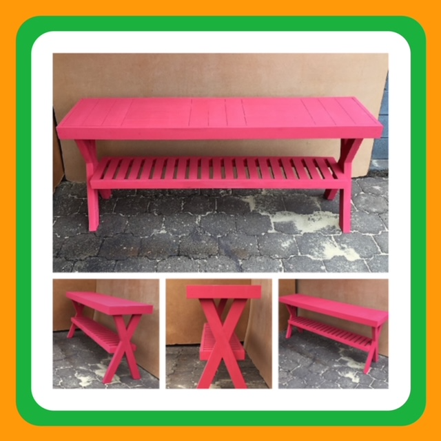 Server   for Hallway Farmhouse series 1840 - Red Chalk paint