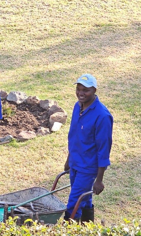 Malawian gardener, painter, house keeper or general worker