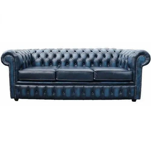 Leather Chesterfield Living Room Sofa