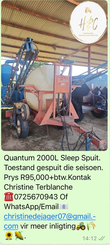 Quantum 2000L Sleep Spuit.