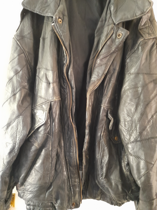 Man&#39;s leather jacket