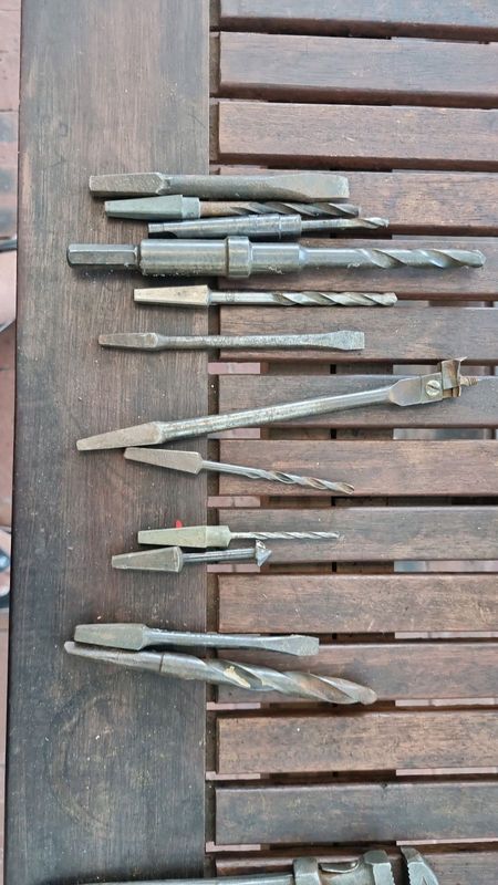 Vintage auger bits for hand drill for sale &#64; R20 each.