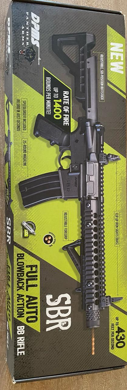 Airsoft Panther BB Rifle and accessories Brand new