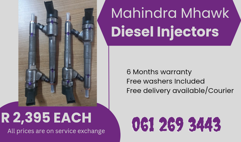 Mahindra Mhawk Diesel Injectors for sale