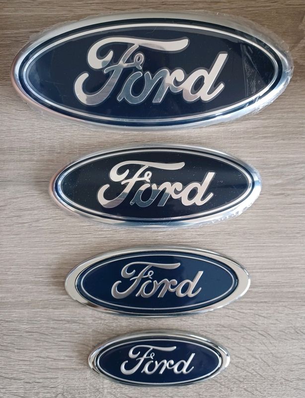 Ford oval badges emblems stickers wheel caps