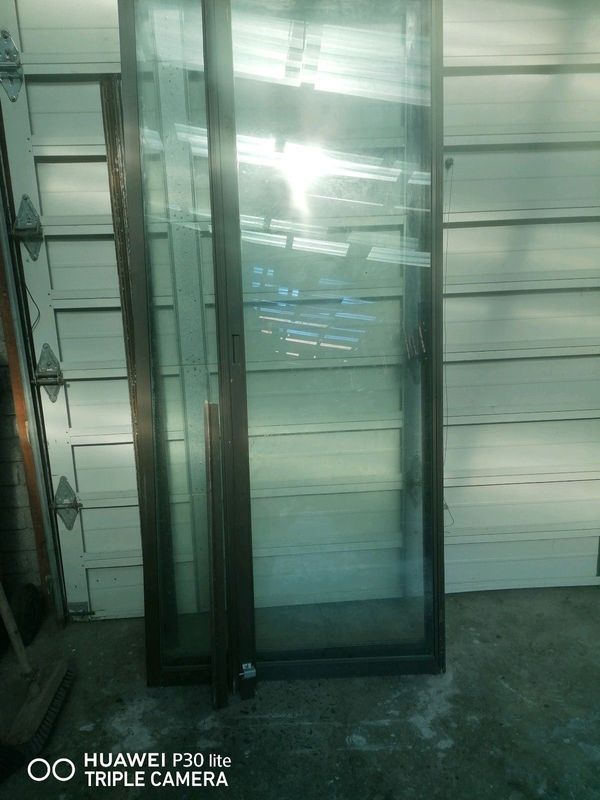 Bronze aluminum sliding door for sale