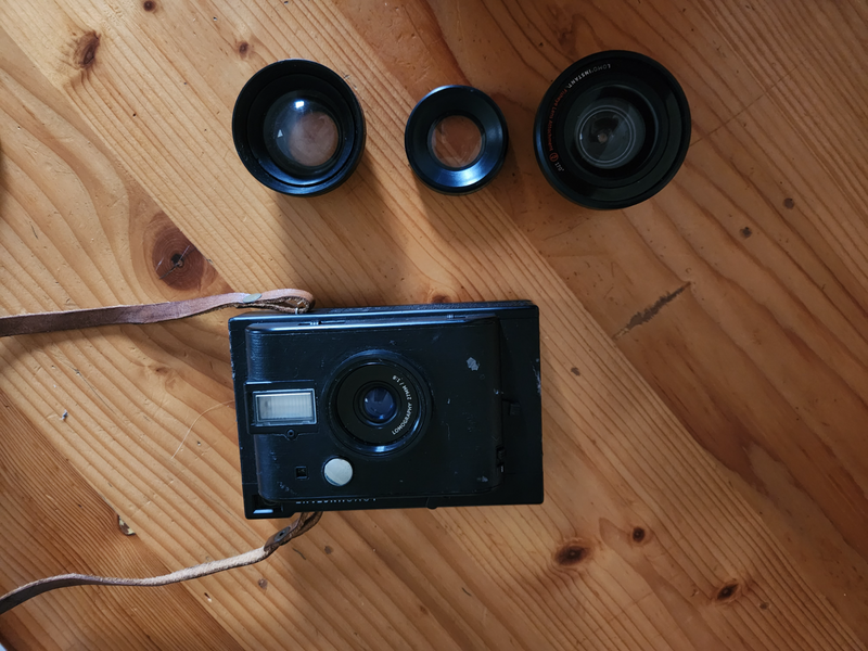 Lomography instant Camera plus 3 lenses