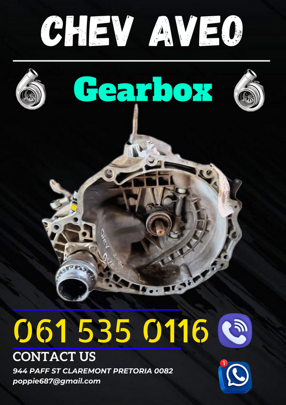 Chev Aveo gearbox R4500 Call or WhatsApp me 0636348112