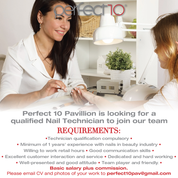 Lash and Nail Technician Required