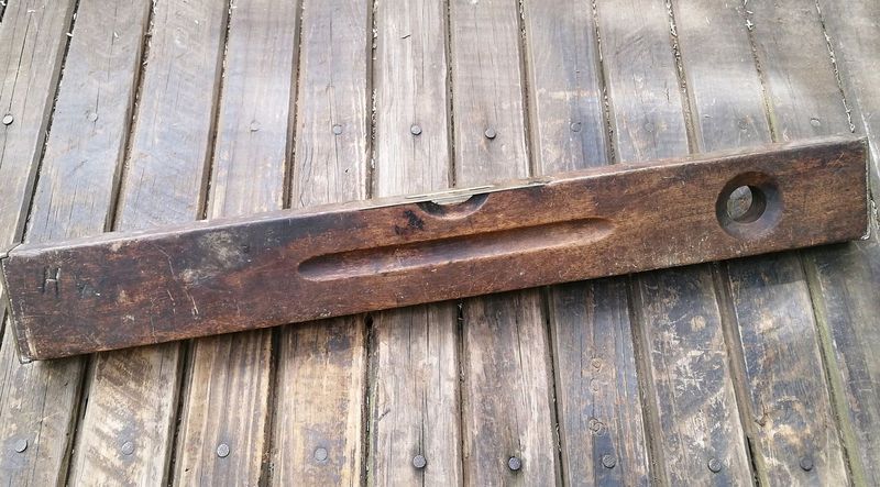 Vintage John Rabone and Sons Wooden Spirit Level (Price Includes Postage)