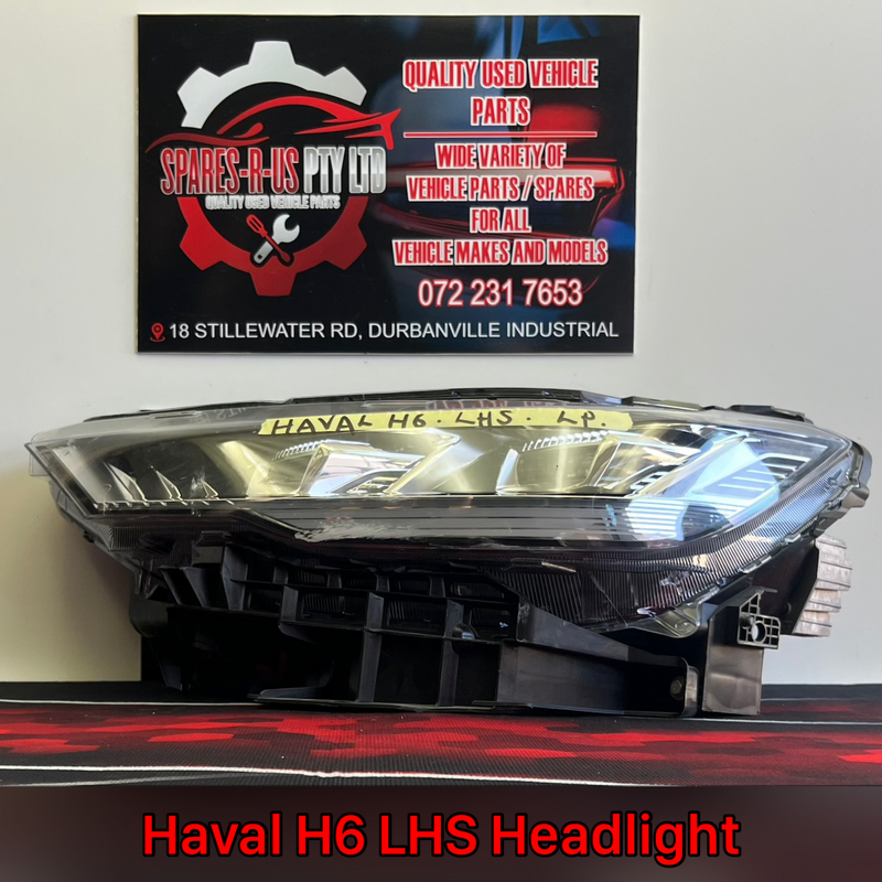 Haval H6 LHS Headlight for sale