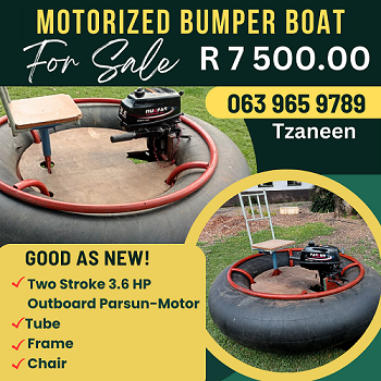 Motorized Bumper fishing Boat