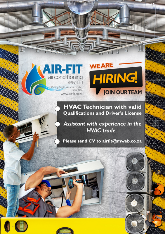 HVAC Technician with valid Qualifications and Driver’s License