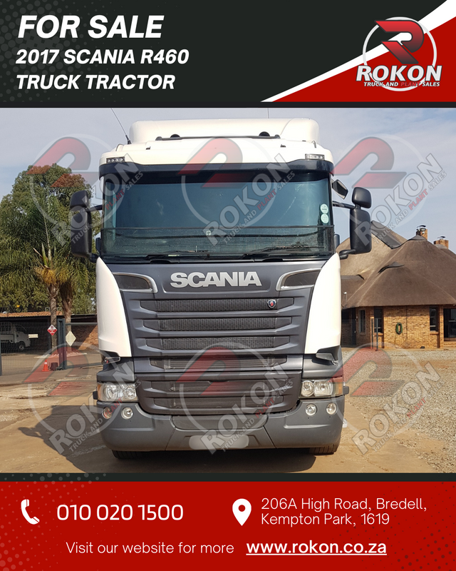2017 Scania R460 Truck Tractor