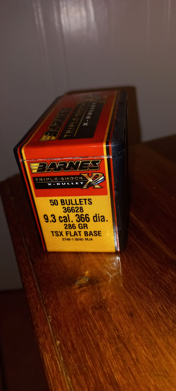 For Sale - BARNES 9,3 (.366) TSX 286gr monolithic projectiles