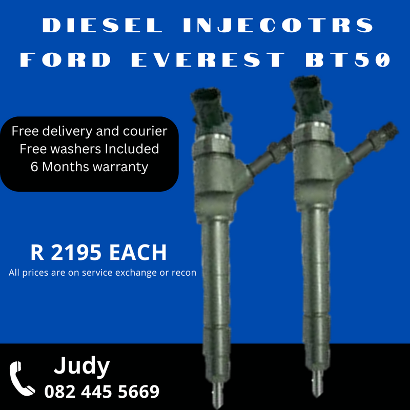 Ford Everest BT50 Diesel Injectors for sale