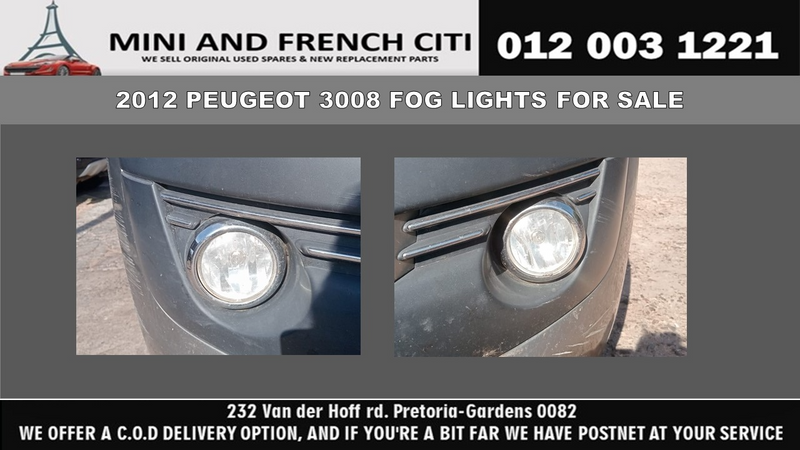 2012 Peugeot 3008 Used Fog Lights for Sale