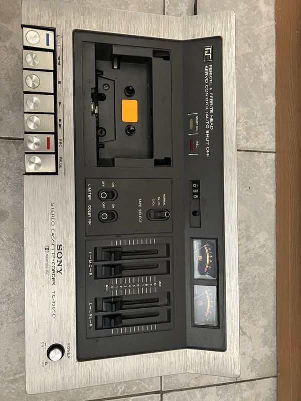 Vintage Sony TC-136 SD Casette-corder