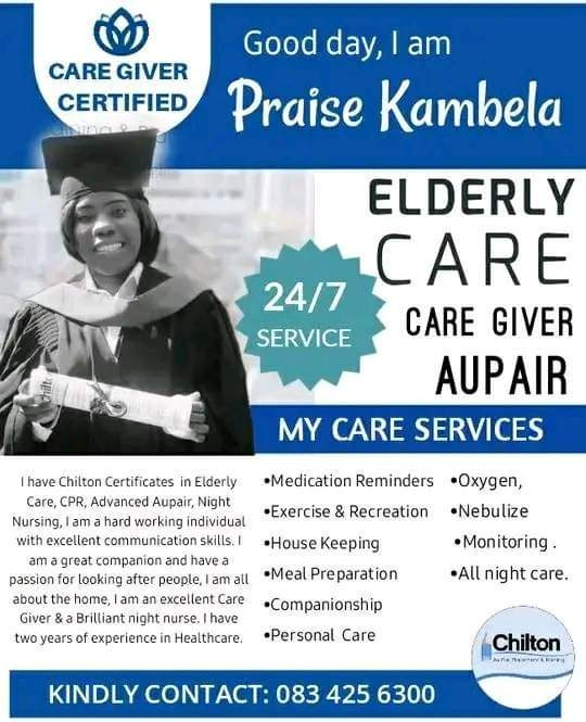 Caregiver/Nanny - Ad posted by Pemphero Kambela5