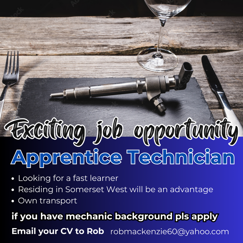 Job vacancy - Apprentice Techni