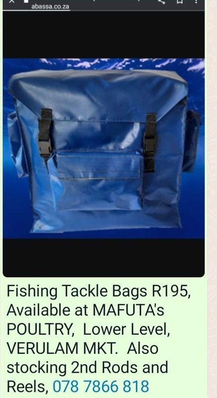 Fishing Tackle Bags with pockets