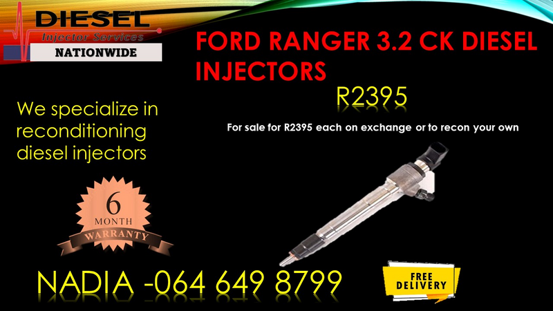 Ford Ranger 3.2 diesel injectors for sale on exchange or recon