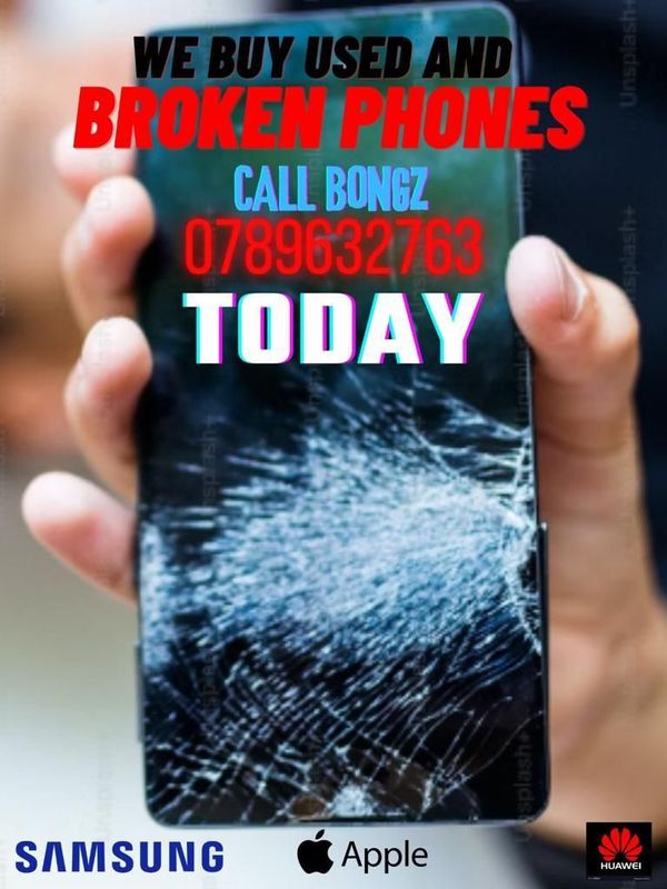 I buy broken phones!!!