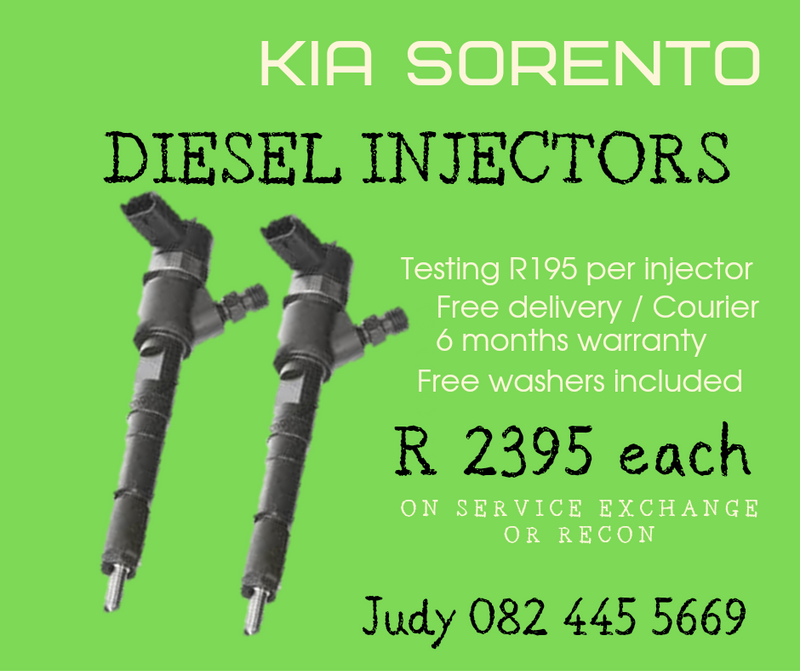 Kia Sorento Diesel Injectors for sale