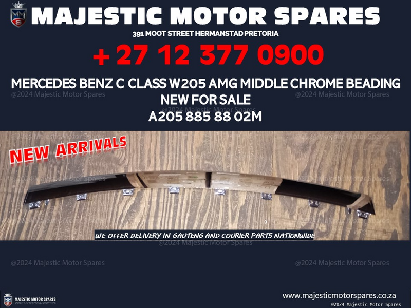 Mercedes Benz c class W205 AMG chrome middle beading for sale NEW