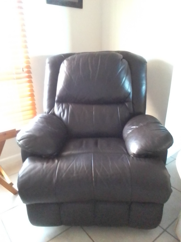 Leather Lazy Boy Chair