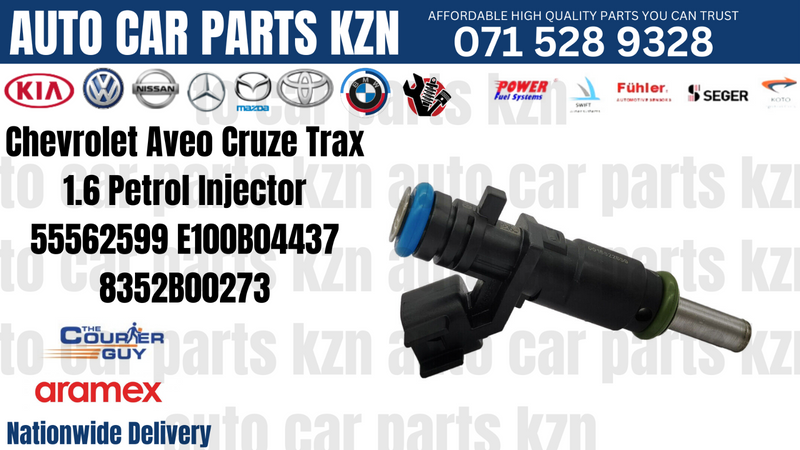 Chevrolet Aveo Cruze Trax 1.6 Petrol Injector 55562599 E100B04437 8352B00273