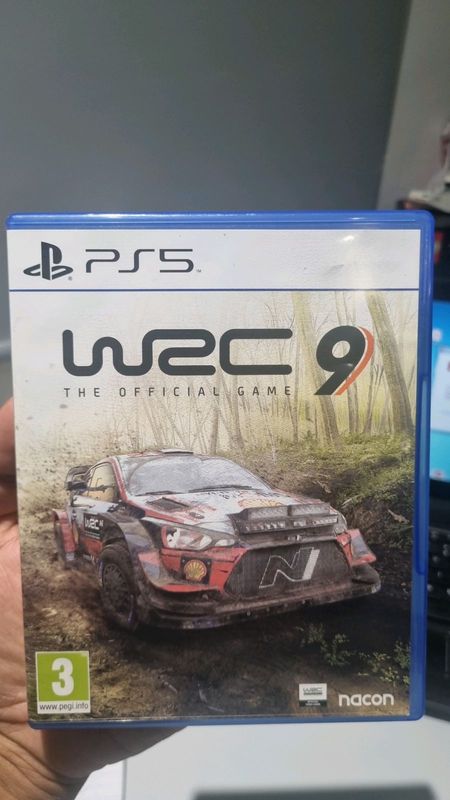 Ps5 WRC9 game rarely used excellent condition like new