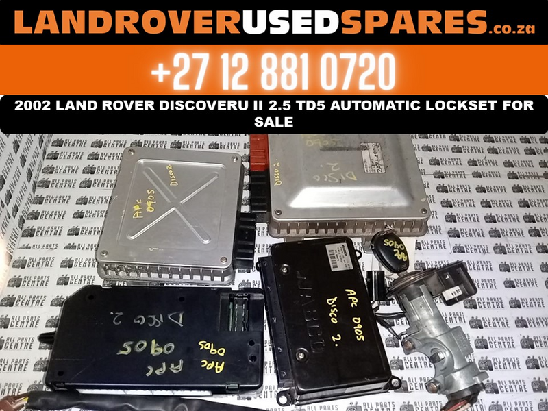Land Rover Discovery II 2.5 diesel lockset for sale