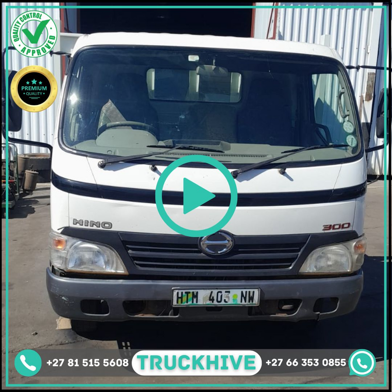 2012 HINO SERIES 300 915 - 5 TON DROPSIDE TRUCK FOR SALE