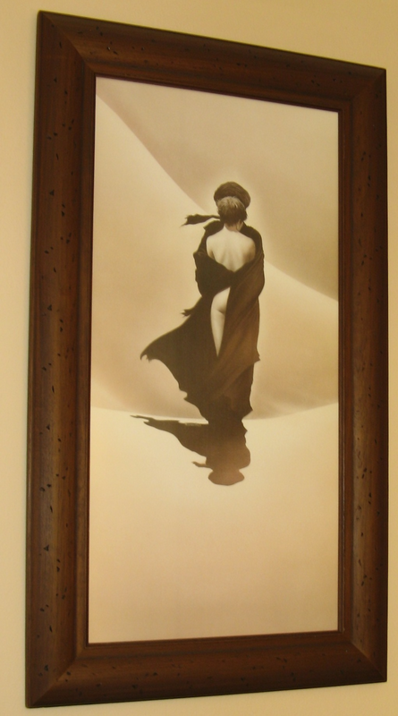 Stunning Art print from R.Casaro in wooden frame