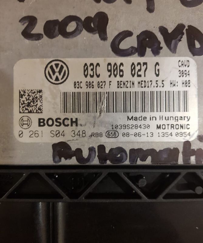 VW Jetta 6 1.4 TSI CAVD 2009-2014 Bosch ECU part# 03C 906 027 G