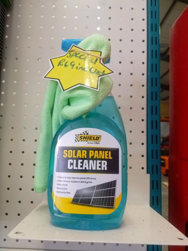 Solar panel cleaner