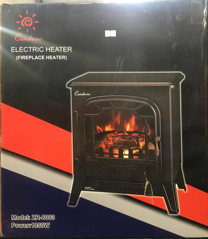 CONDERE FIREPLACE ELECTRIC HEATER ZR-8003