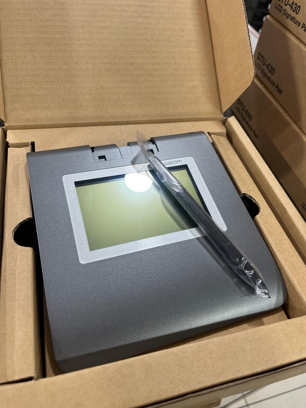 Wacom STU-430 monochrome LCD signature pad Brand New