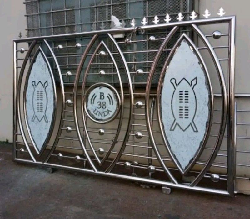 Stainless steel gates