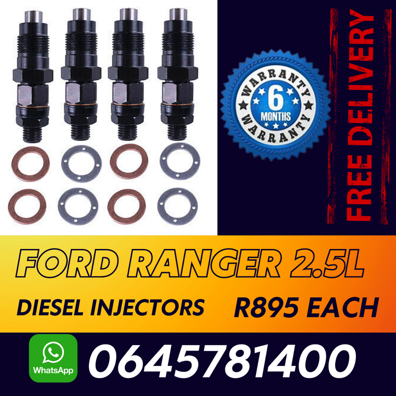 Ford Ranger 2.5L WL diesel injectors for sale
