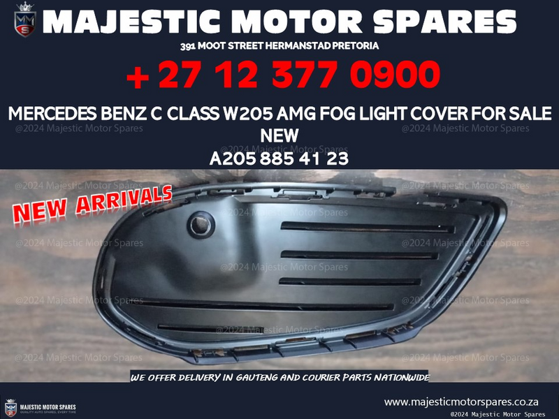 Mercedes Benz c class W205 fog light cover AMG for sale NEW