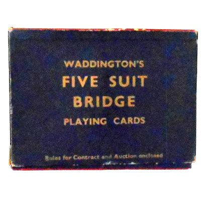 1937 Vintage Waddington&#39;s Five suit Bridge (NEW)