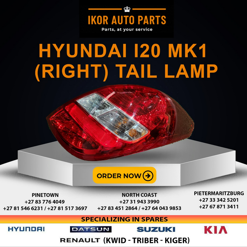HYUNDAI i20 MK1 RIGHT TAIL LAMP