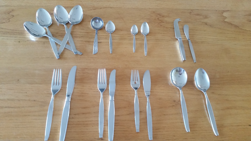 &#39;Community&#39; stainless steel cutlery set.