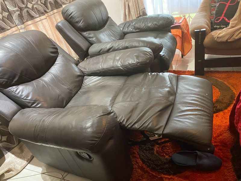 Genuine leader lazy boy recliner couch