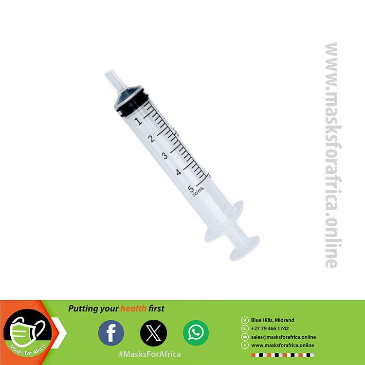 Luer Slip 5ml Syringes - 100/box